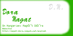 dora magat business card